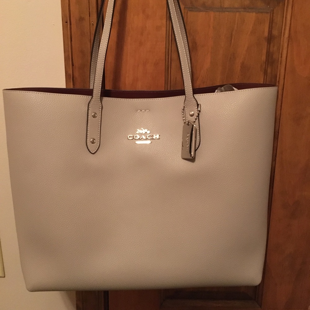 Coach Grey Town Tote